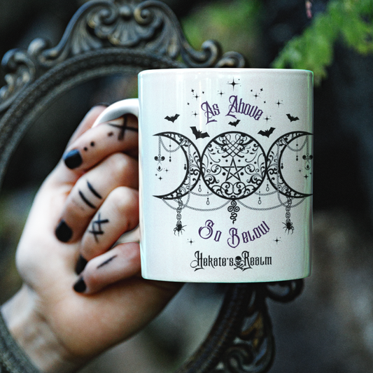 As Above So Below Mug | 20 oz. White