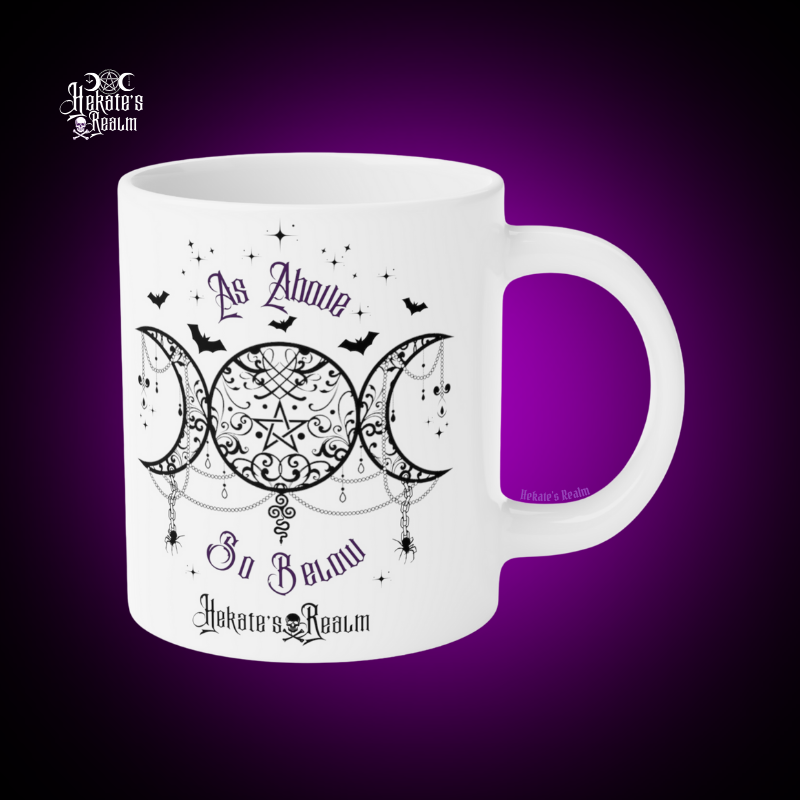 As Above So Below Mug | 20 oz. White