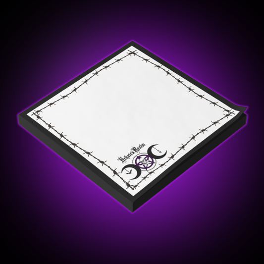 Barbed Wire Triple Moon Logo | Sticky Notes