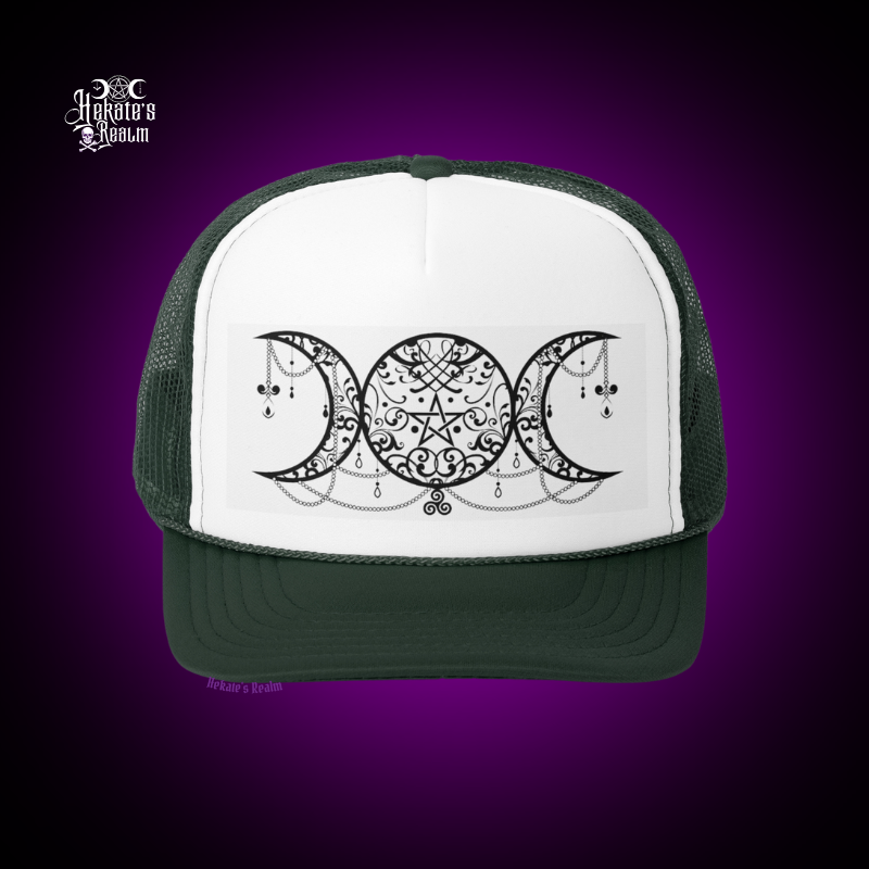 Triple Moon Trucker Hat