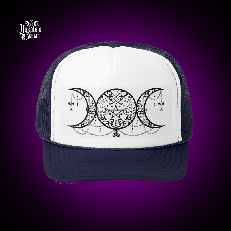 Triple Moon Trucker Hat