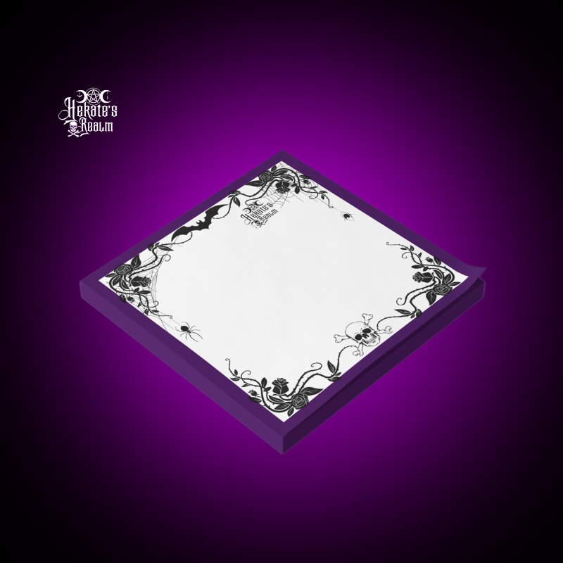 Gothic Rose Vine Post-it® Notes (Prpl)