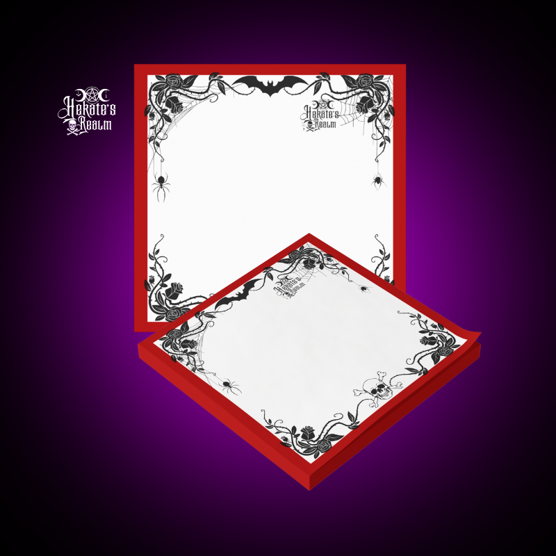Gothic Rose Vine Post-it® Notes (Rd)