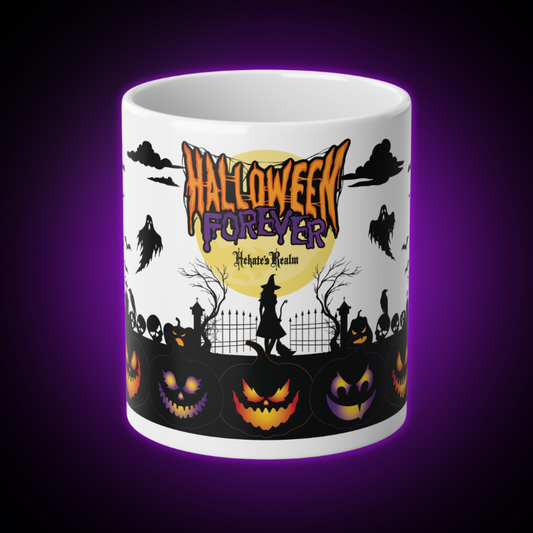 Halloween Forever Mug | 20 oz. White