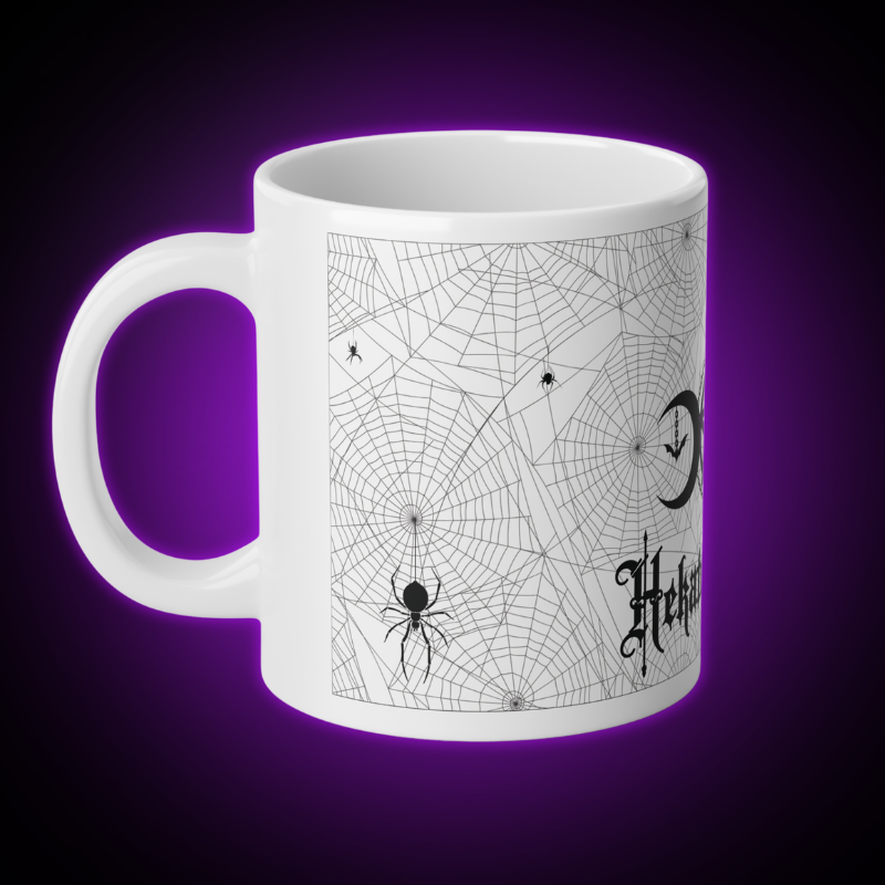 Spiderwebs Mug | 20 oz. White