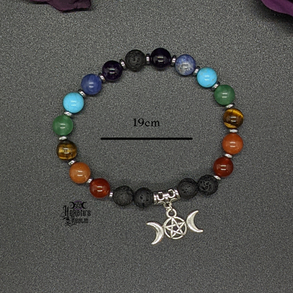 7 Chakra Charm Bracelet