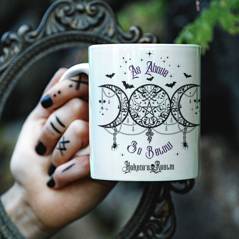As Above So Below Mug | 20 oz. White