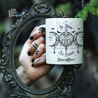 As Above So Below Mug | 20 oz. White