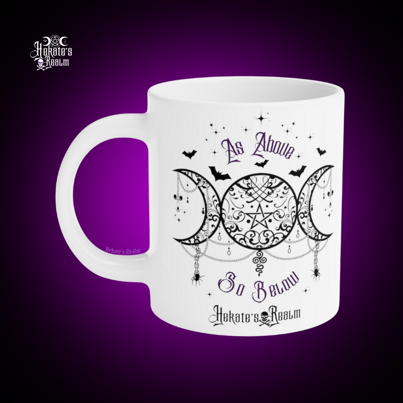 As Above So Below Mug | 20 oz. White