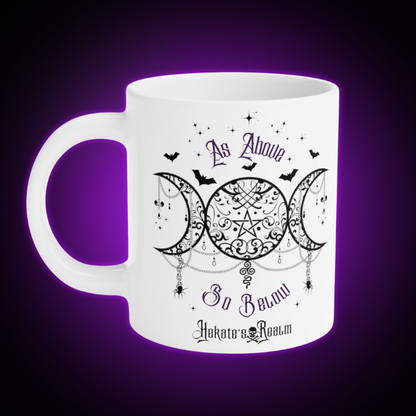 As Above So Below Mug | 20 oz. White