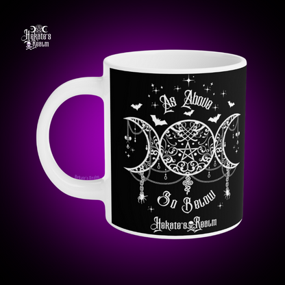 As Above So Below Mug | 20 oz. Black