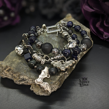 Batty Stacked Bracelet