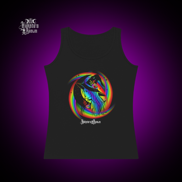 Rainbow Witch Tank Fitted