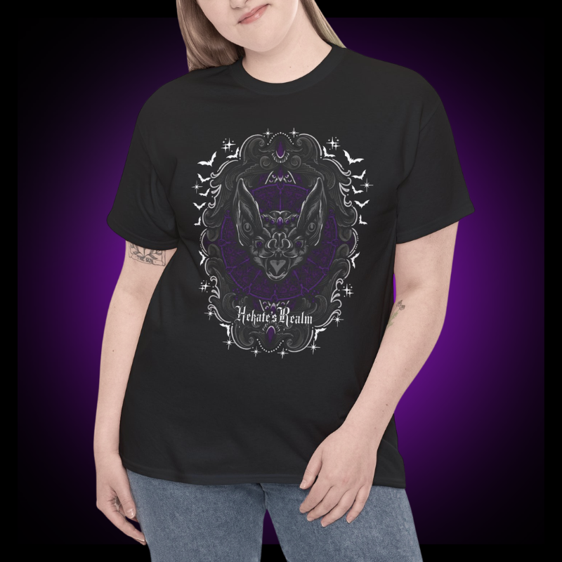 Purple Bat Tee