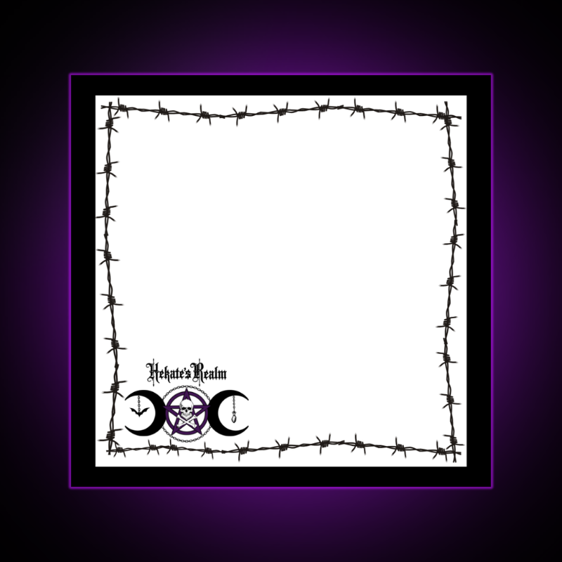 Barbed Wire Triple Moon Logo | Sticky Notes