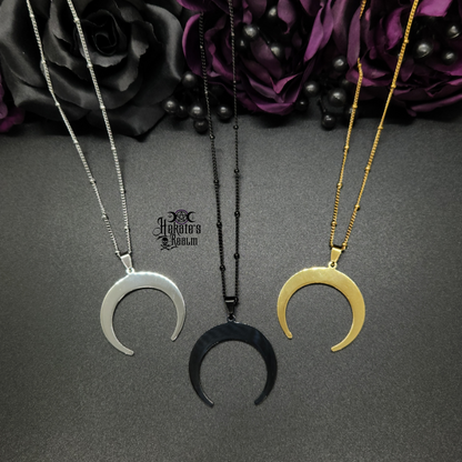 Crescent Moon Necklace