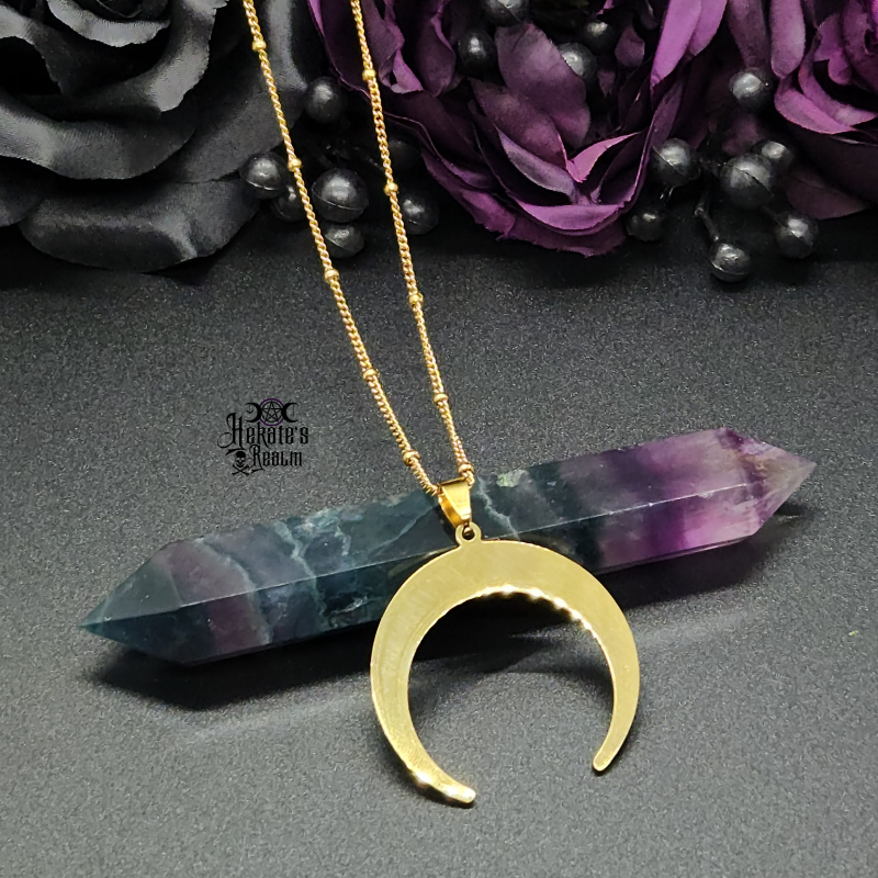 Crescent Moon Necklace