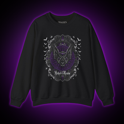 Purple Bat Sweatshirt