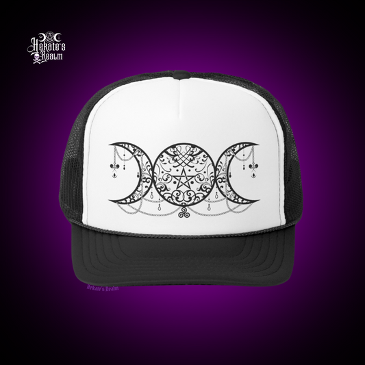 Triple Moon Trucker Hat