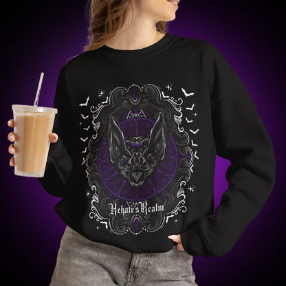 Purple Bat Sweatshirt