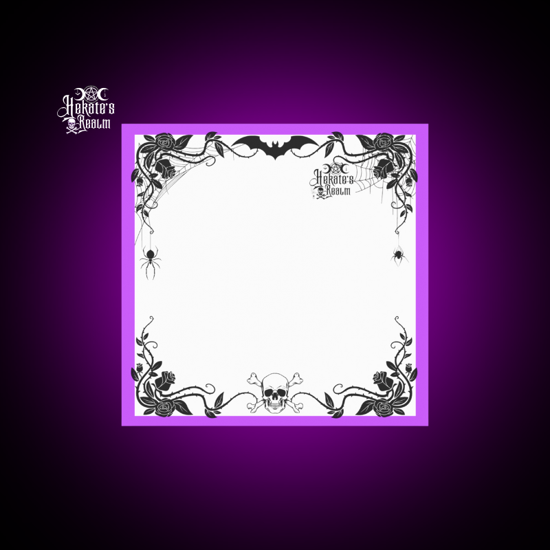 Gothic Rose Vine Post-it® Notes (BrtPrpl)