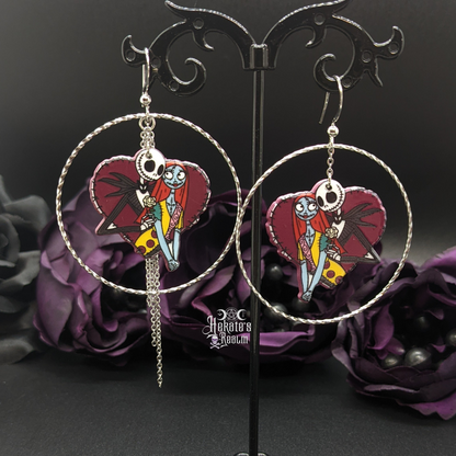 Jack & Sally Together Hoops