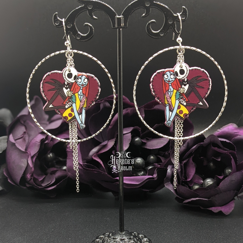 Jack & Sally Together Hoops