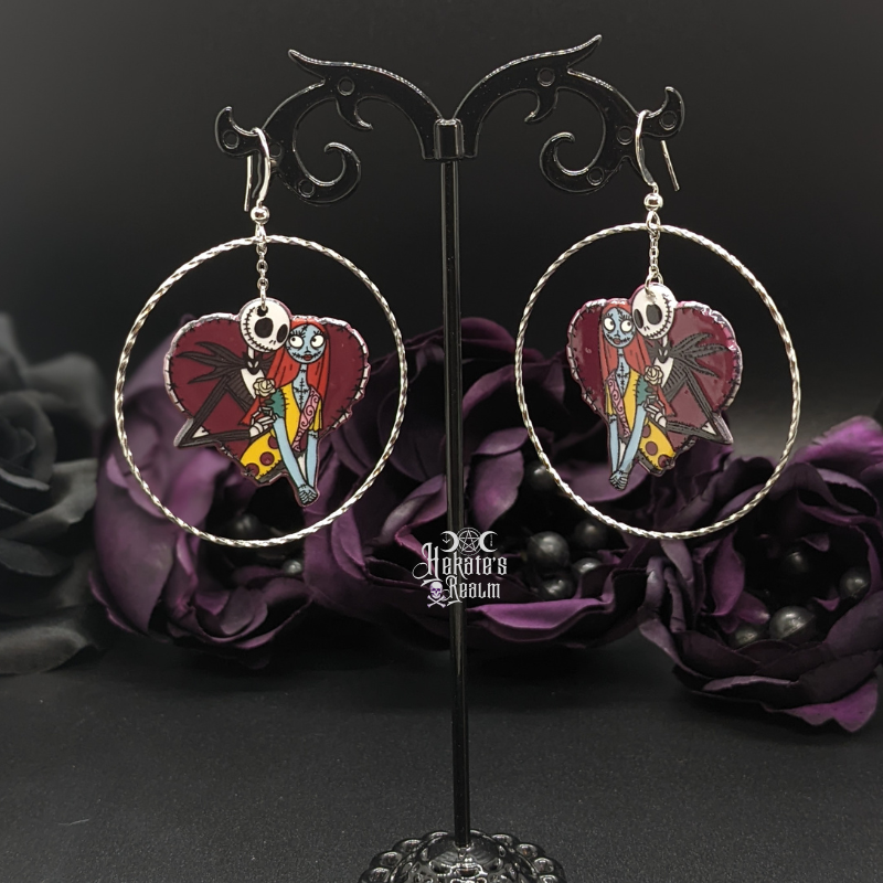 Jack & Sally Together Hoops