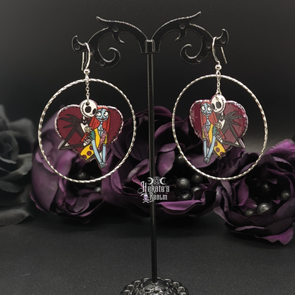 Jack & Sally Together Hoops