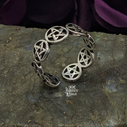 Pentacles Ring