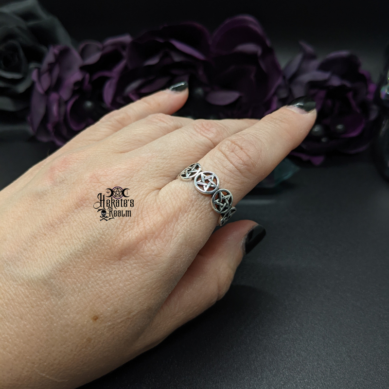 Pentacles Ring