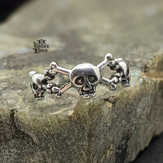 Skulls & Crossbones Ring