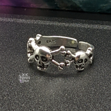 Skulls & Crossbones Ring