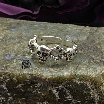 Skulls & Crossbones Ring