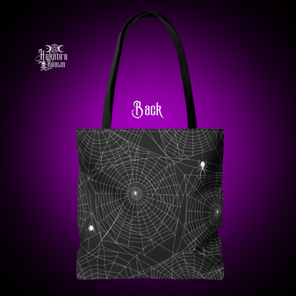 Spiderwebs Tote Bag