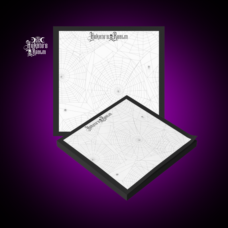 Spiderwebs Post-it® Notes (Blk)