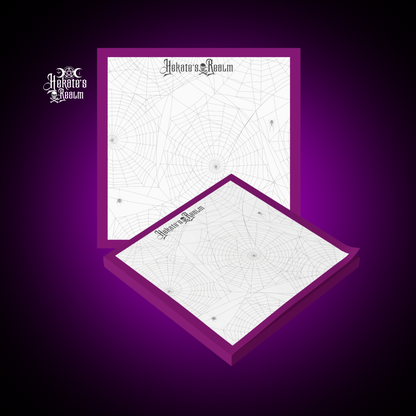 Spiderwebs Post-it® Notes (Plum)