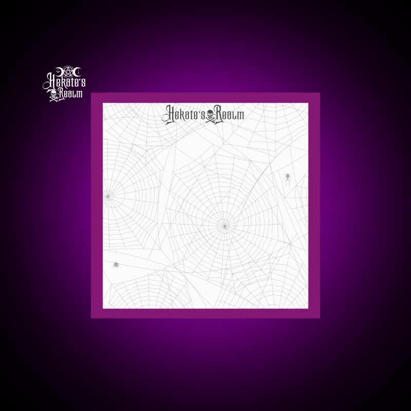 Spiderwebs Post-it® Notes (Plum)