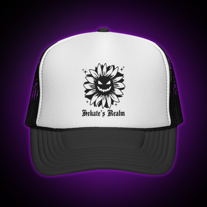 Spooky Flower Trucker Hat