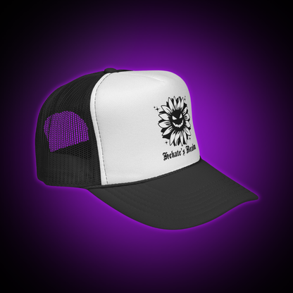Spooky Flower Trucker Hat
