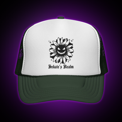 Spooky Flower Trucker Hat