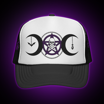 Triple Moon Trucker Hat