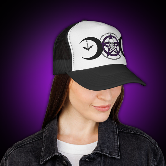 Triple Moon Trucker Hat