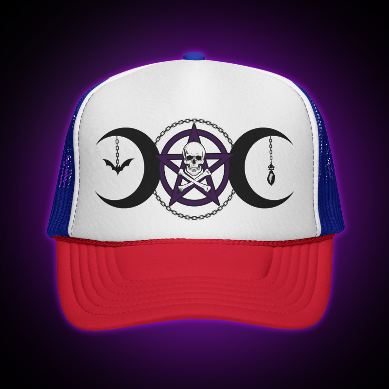 Triple Moon Trucker Hat
