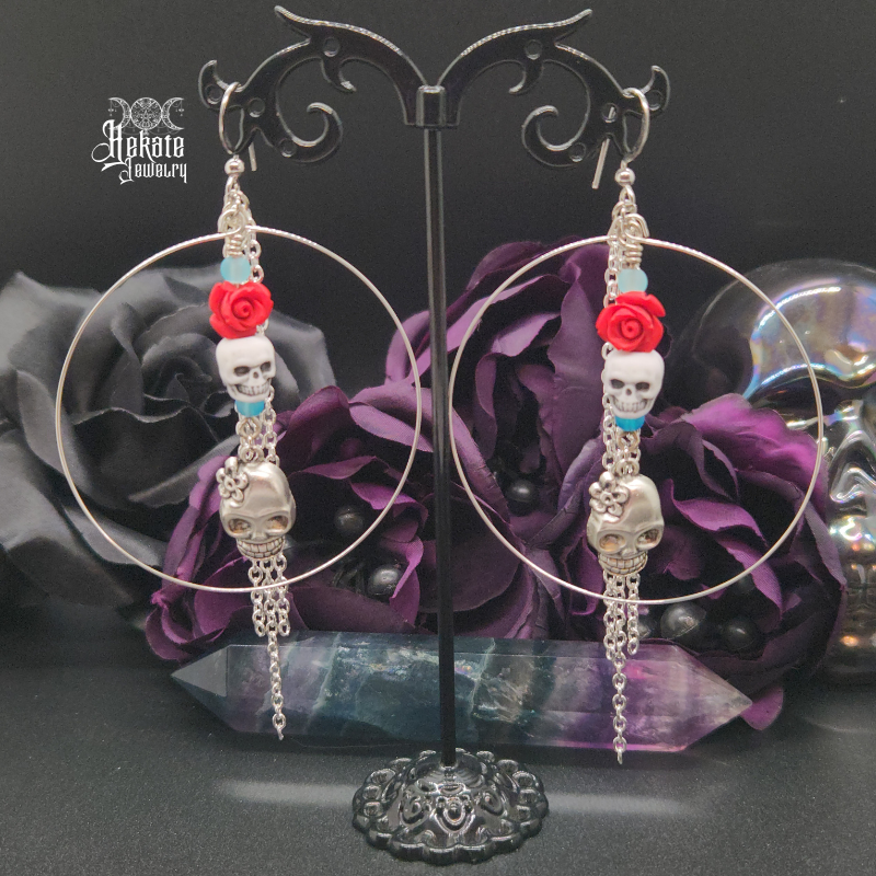 Dia de Los Muertos Earrings